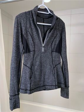 Lululemon Pullover Top Rulu Pace Setter Half-Zip Long Sleeve Women’s  size